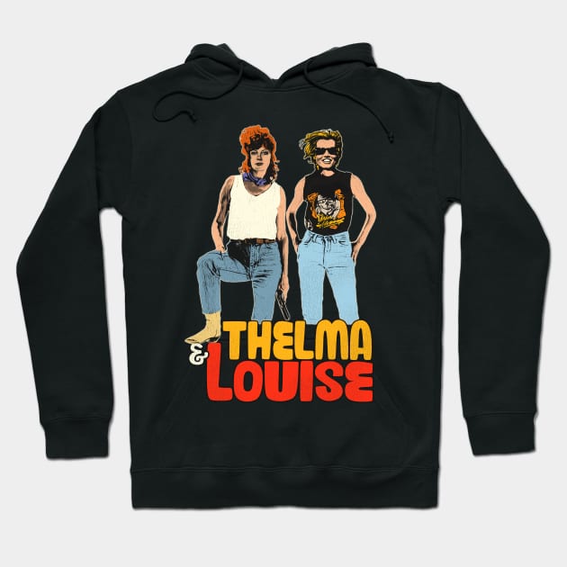 Thelma and Louise Hoodie by darklordpug